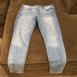 Old Navy Light Blue Mid-Rise Jeans